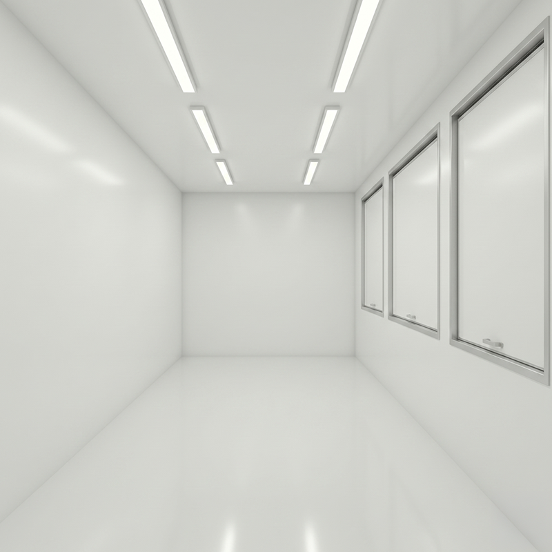 Interior del trailer JOY Truck